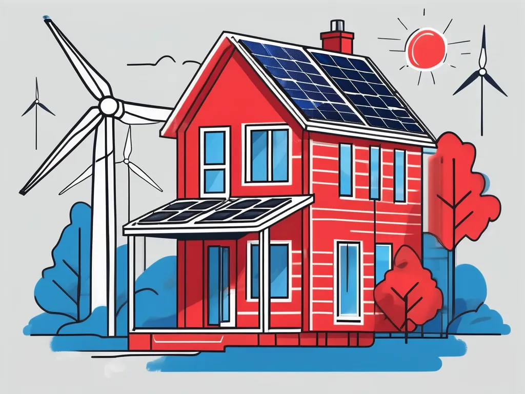 A house with new siding