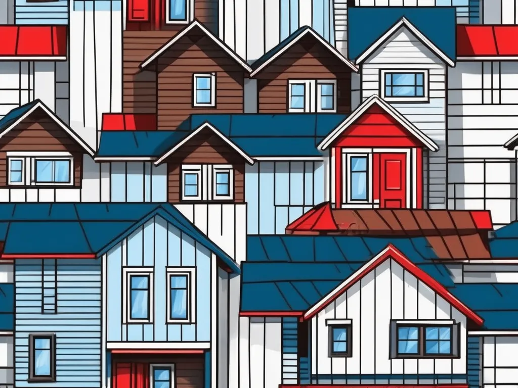 A variety of siding materials such as wood