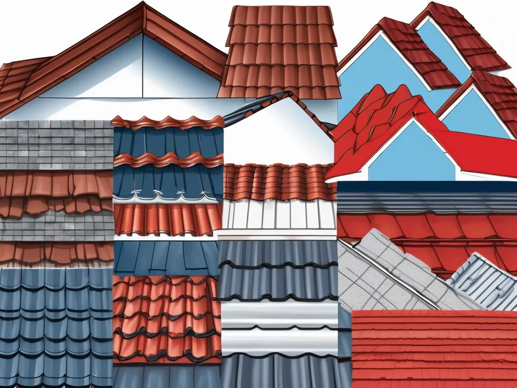 Various roofing materials such as metal